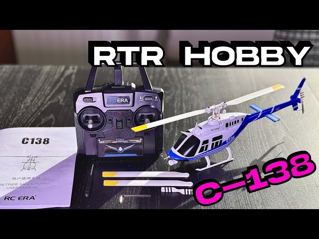 I'M BACK !!!! RC ERA C138 RTF 1/33 Scale Bell 206 Helicopter (6-Axis Gyro & Altitude Hold)