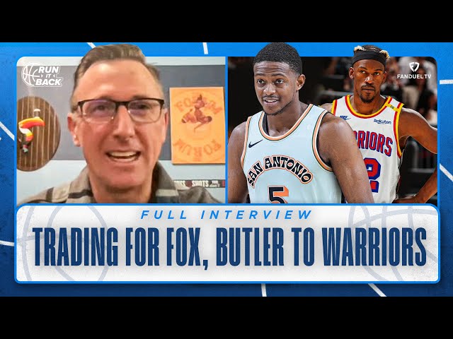 Sam Amick on Spurs Trading for De'Aaron Fox & Jimmy Butler to Warriors Could Still Happen!!