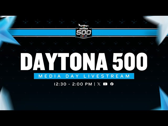 WATCH LIVE: Daytona 500 Media Day | NASCAR