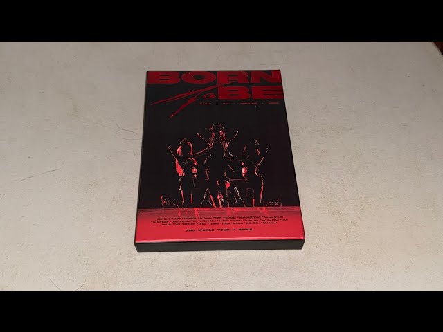 Itzy 2nd World Tour Born To Be In Seoul Concert Dvd Unboxing + Pobs