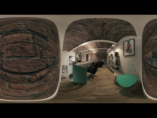 M-Art Hair Saloon • Interior Project 03 • 360 Video