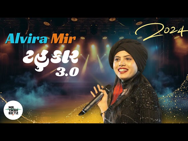 Alvira Mir No Tahukar 3.0 | New Gujarati Navratri NonStop Garba Song | NonStop Garba 2024