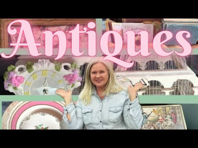 WOW LOOK AT my Haul: Antiques~Latest Finds & Hidden Treasures #antiqueshopping #antique #garden