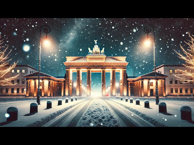 Berlin SNOWSTORM ❄️ Magical Winter Wonderland 🌨️ Night Walk in -5°C 🇩🇪 [4K]