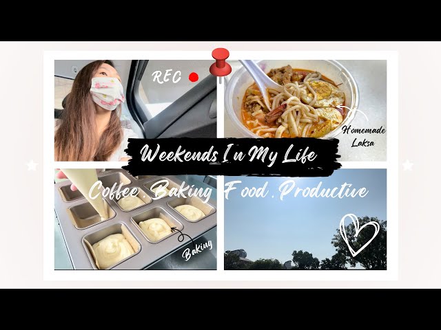 Weekend In My Life | Vlog😌Coffee.Baking.Food.Productive #weekendinmylife #productive #vlog #daily