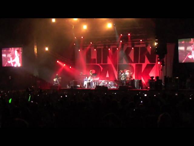 Drums solo - Bleed it out - Linkin Park - Live in Athens 2009 - HD