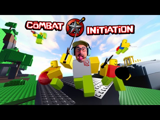 SOBREVIVENDO AO CAOS! Dominando Combat Initiation do ROBLOX!