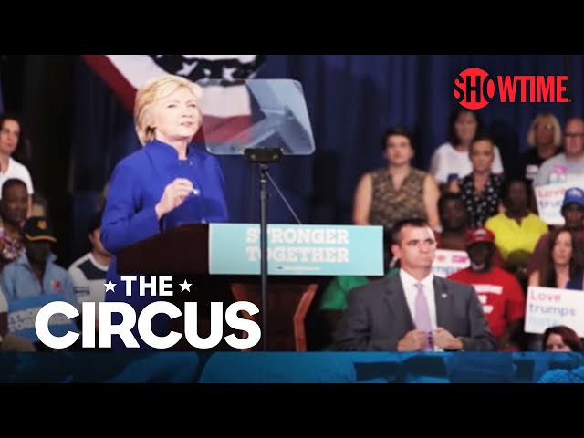 360 VR: Hillary Clinton Rallies 'Love Trumps Hate!' | THE CIRCUS | SHOWTIME