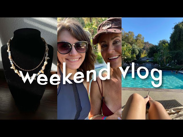 WEEDKEND VLOG: Spa Day, Jewelry Making & Packing Etsy Orders