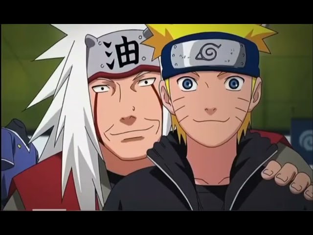 Jiraiya and Naruto 😢