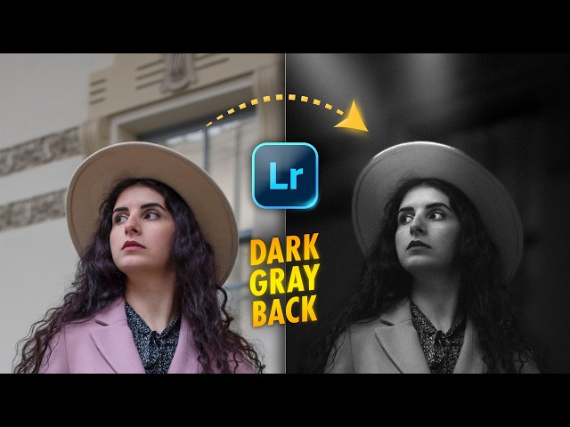 How to Create Dynamic GRAY BACKGROUNDS with HIGH CONTRAST Portraits in Lightroom App | Android | iOS