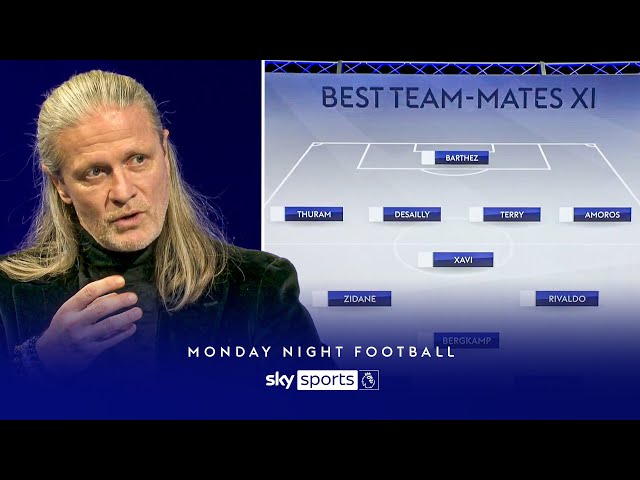 Emmanuel Petit picks his best team-mates XI 👀