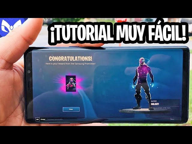 COMO TENER GALAXY SKIN EN FORTNITE GRATIS