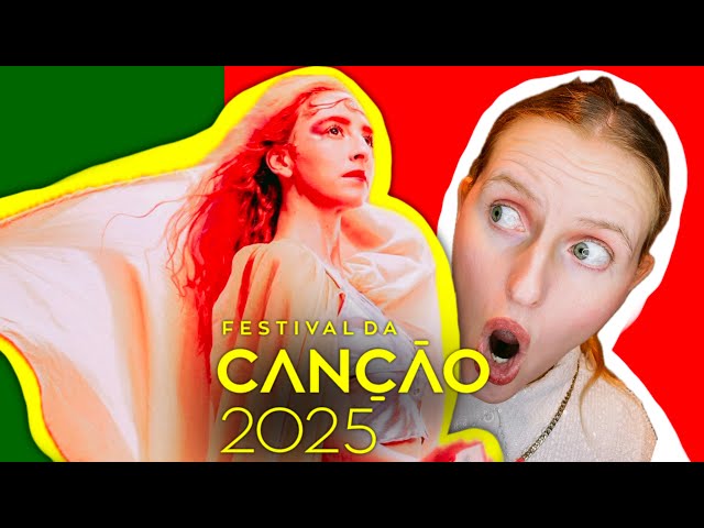 Emmy Curl - "Rapsódia da Paz" REACTION & REVIEW  🇵🇹 | Festival da Canção 2025 | PORTUGAL EUROVISION