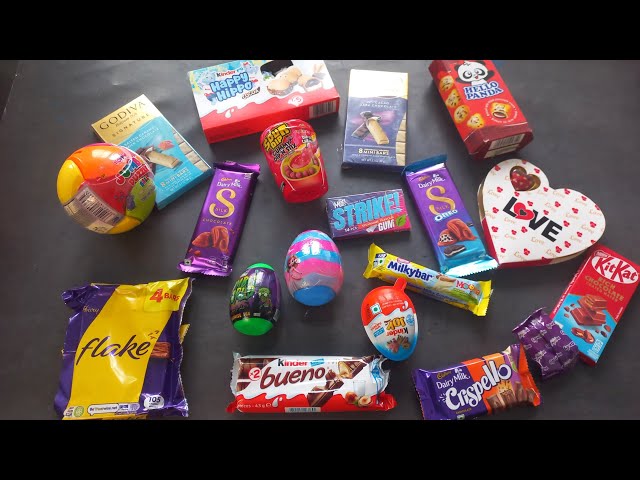 100 chocolate opening videos,surprise toys, lots of chocolates , Cadbury celebration unboxing