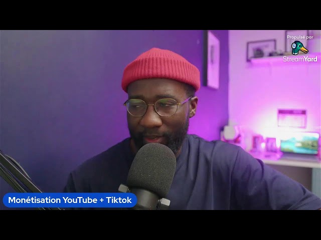 MONETISATION YOUTUBE + TIKTOK