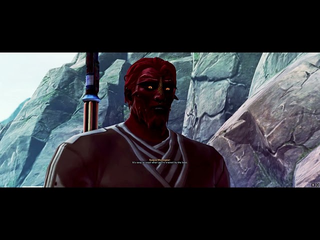 Sith Pureblood Jedi Knight Padawan starting on Tython - Star Wars The Old Republic