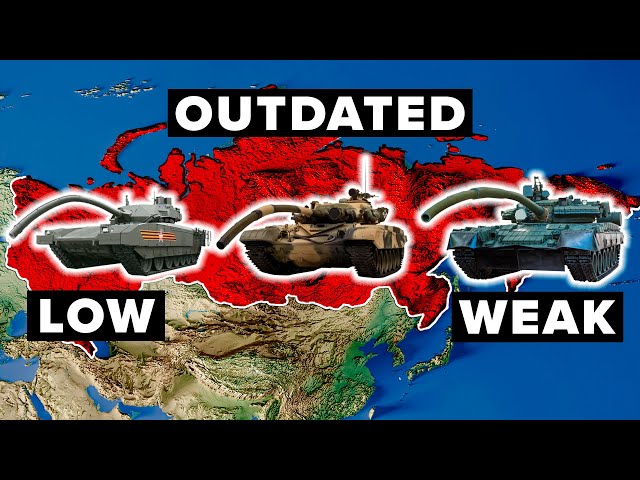 Why Russia's Military Arsenal Is LOW, WEAK and OUTDATED