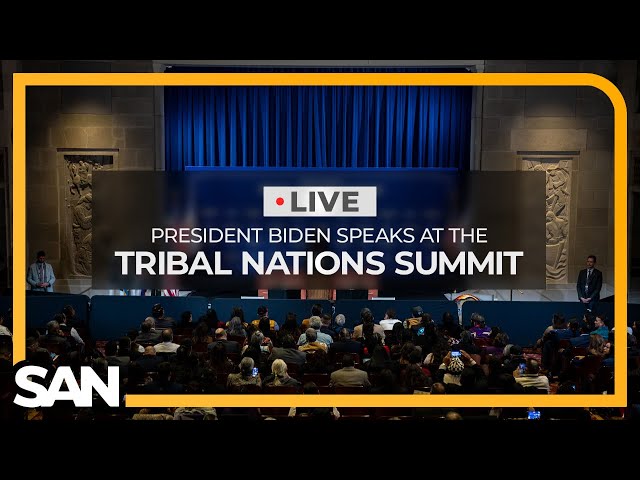 LIVE: President Biden speaks at Tribal Nations Summit