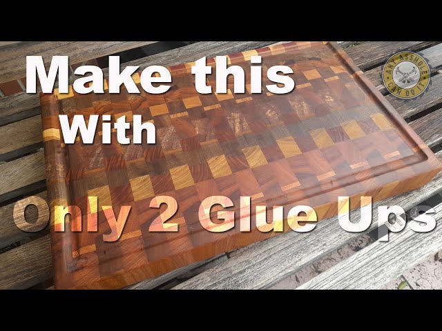 Mosaic Pattern Cutting Board Made Easy