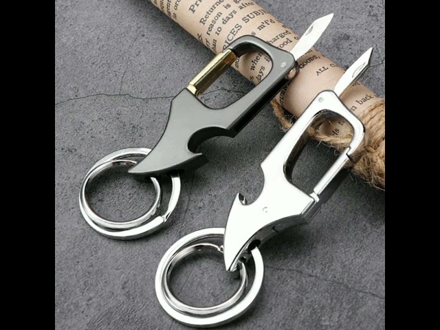 Mini Keychain Knife: Bottle Opener & More!