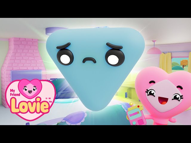 My Friend Lovie | Emo Explainer - Feeling Upset | Kids Cartoons & Stories | Videos for Kids