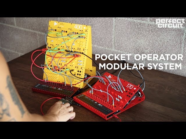 Pocket Operator Modular System 400, 170 & 16 Synthesizers & Sequencers