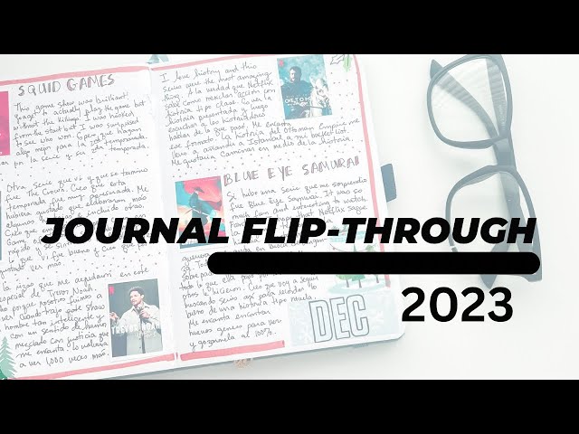 Journal Flip-Through | Checkout the pages of my 2023 Currently Journal ✨❤️