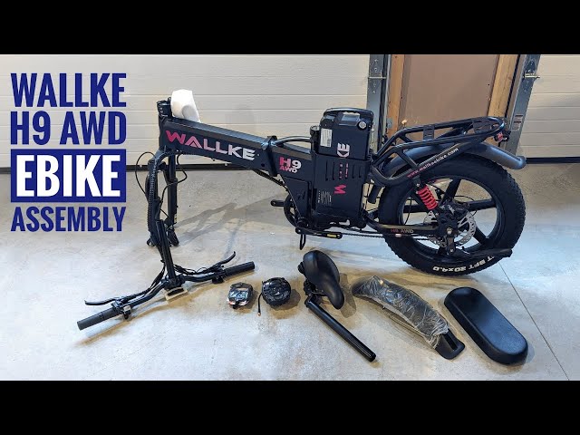 Wallke H9 AWD Electric Bike Assembly