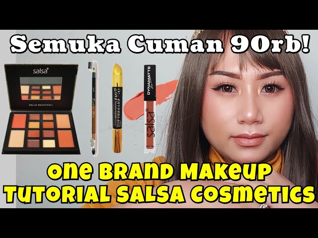 Cobain Makeup Lokal Murah Tapi Hasil Mewah || One Brand Makeup Tutorial SALSA COSMETICS