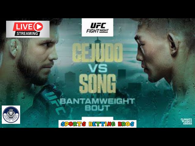 UFC Fight Night Cejudo vs Song Live With Sports Money