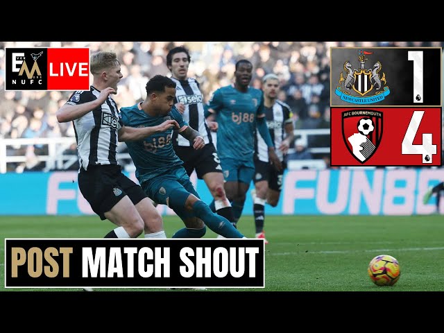 BOURNE SUPREMACY | Newcastle United 1-4 Bournemouth | NUFC LIVE MATCH REACTION