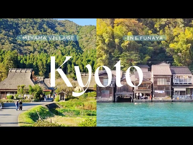 Kyoto’s Best Countryside Views! 🌿🌊 Ine Bay Funaya & Miyama Thatched Village | Sky, Sea & Mountains