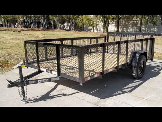 How To Make Utility Trailer Sides Taller Extended