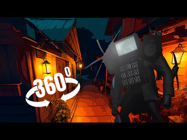 skibidi toilet 47 Finding Challenge 360º VR Video #4  Skibidi Toilet meme