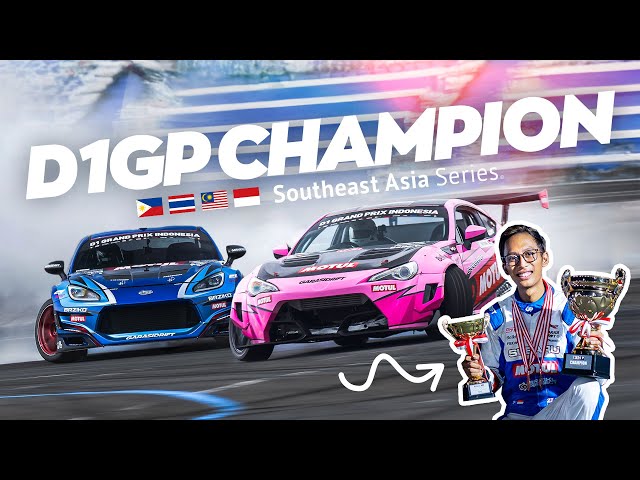 Ziko is D1GP Southeast Asia Champion‼️🏆