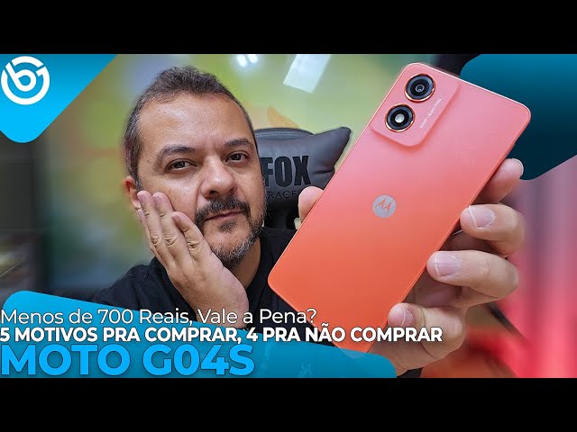 MOTO G04s | Menos de 700 Reais, VALE A PENA? 5 Motivos PRA COMPRAR e 4 Motivos PRA NÃO COMPRAR!