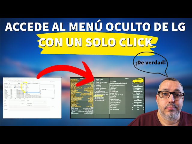 Cómo ACCEDER al menú oculto de LG con COLOR CONTROL