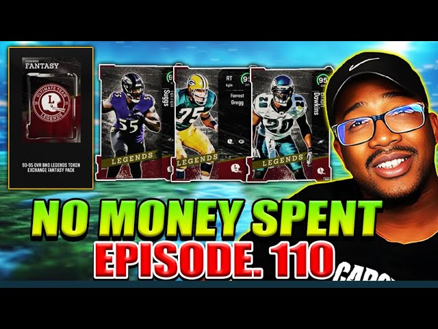 PICKING MY FINAL FREE LEGEND+NMS CRAZY PULL! EP 110! MADDEN 25 ULTIMATE TEAM