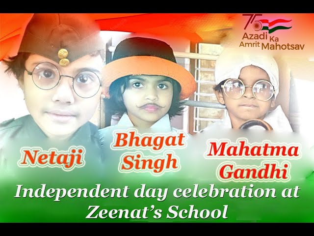 #Zeenat #15th August Celebration  #Henrietta's #Bengaluru, #Zeenat study life #15august