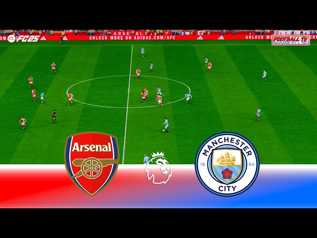 ARSENAL vs MAN CITY - Premier League 24/25 | Full Match All Goals | FC 25 Gameplay PC