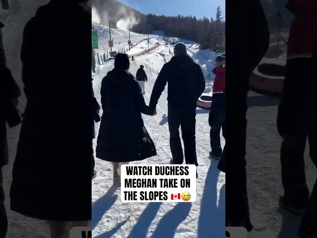 WATCH‼️ MEGHAN TJE DUCHESS OF SUSSEX TSKE ON THE SLOPES AT IG25 IN VANCOUVER CANADA 🇨🇦🤩😅