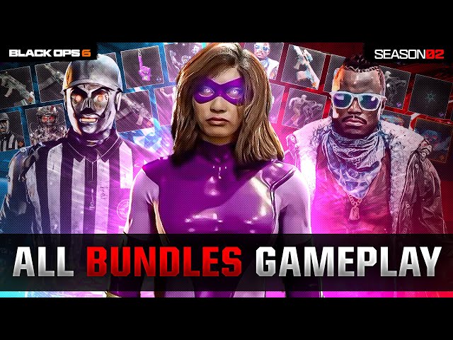 ALL 26+ NEW Bundles Gameplay in Black Ops 6 Season 2... (Mastercrafts, Ultra Skins & More)