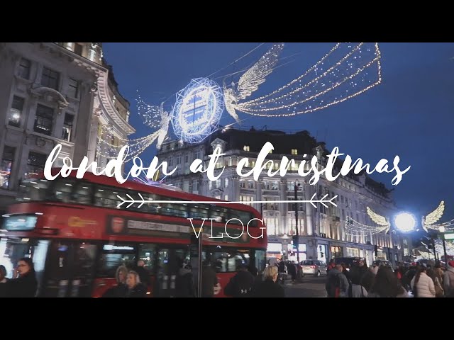 A DAY IN LONDON AT CHRISTMAS | VLOG | Jojo Wickens