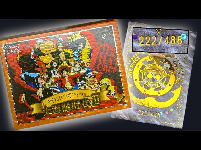 One Piece 'Card The World' by Card Party: Another Numbered Card!