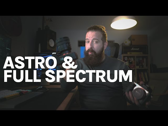 Modified Cameras Explained - Astro and Full Spectrum