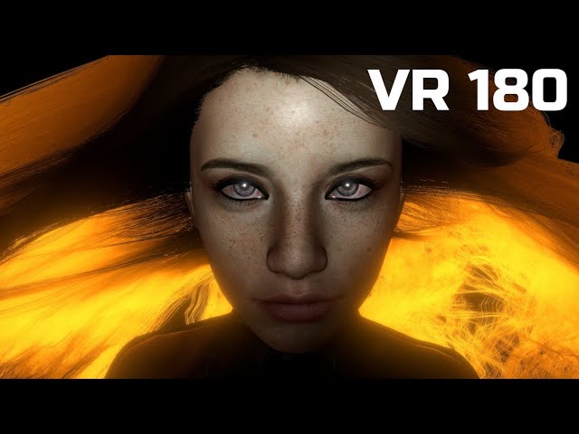 Playing with Her Hair in Virtual Reality