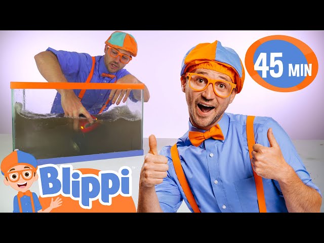 Blippi LEARNS How to Wash Toy Trucks! | Blippi & Meekah Challenges and Games for Kids