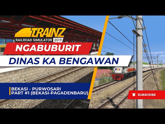 Dinas KA Bengawan Bekasi-Purwosari #trainzrailroadsimulator2022indonesia