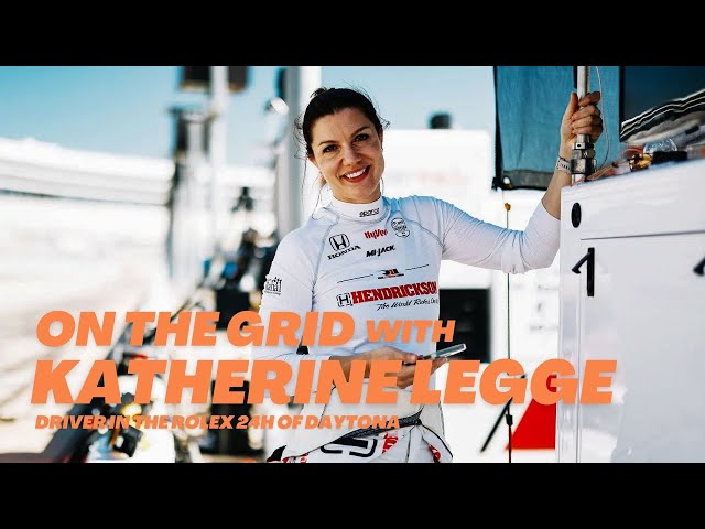 Driving in a 24-hour race... 13 times | ON THE GRID WITH KATHERINE LEGGE at the Rolex 24H of Daytona